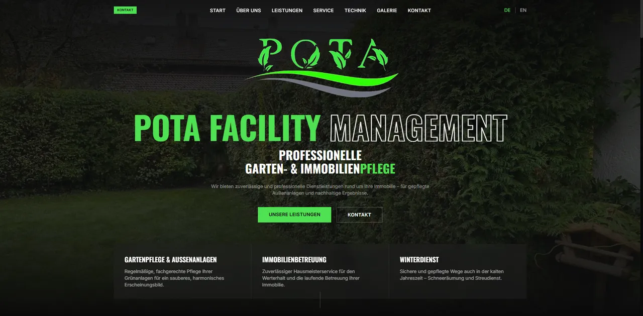 POTA Facility Management preview